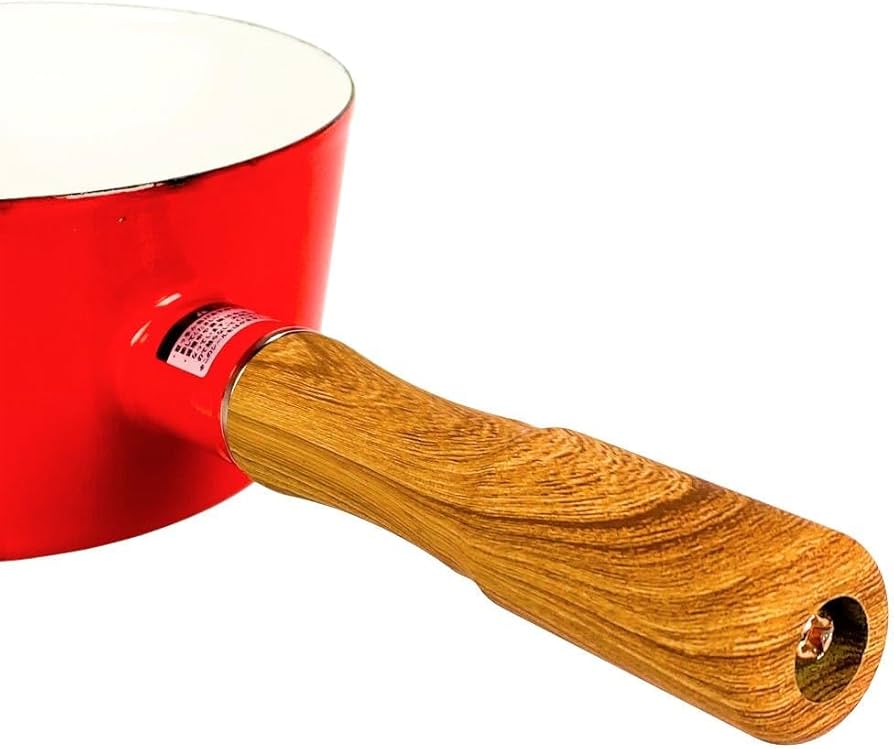 Amazon.co.jp: カインズ(CAINZ) ホーローミルクパン レッド 15cm